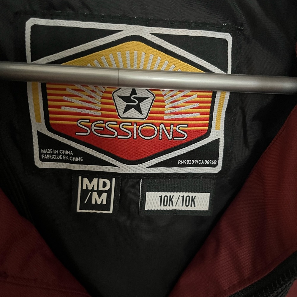 Sessions size M ski jacket/heavy coat